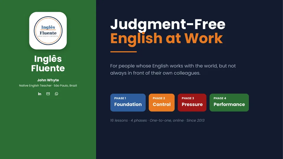 Judgment-Free English at Work