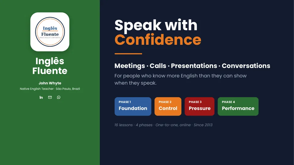 Speak with Confidence